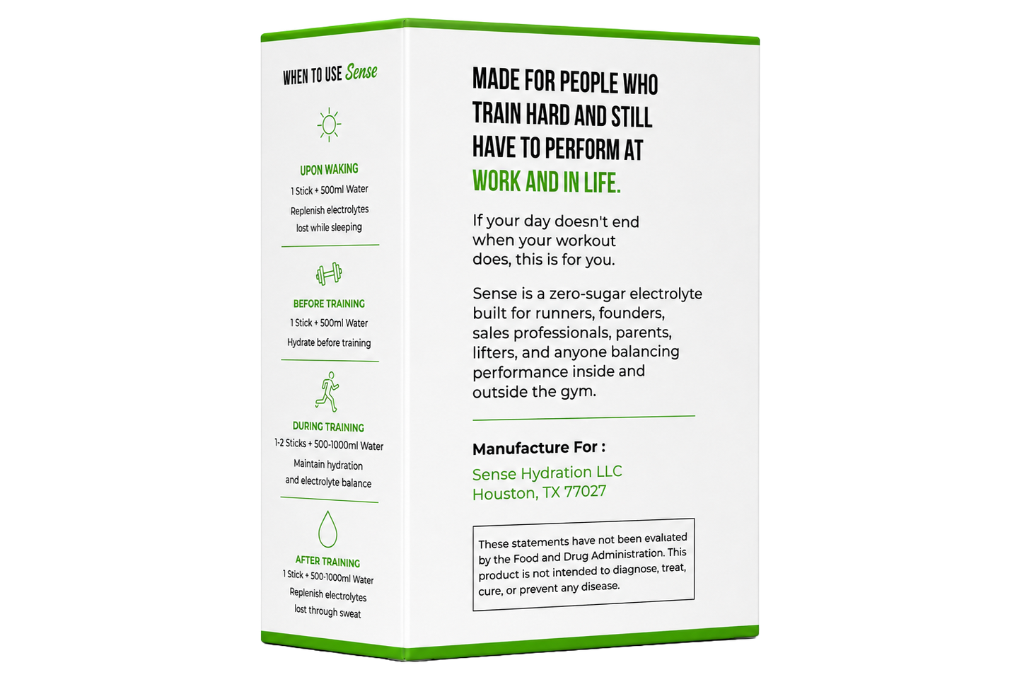 SENSE HYDRATION® STICKS 30-PACK